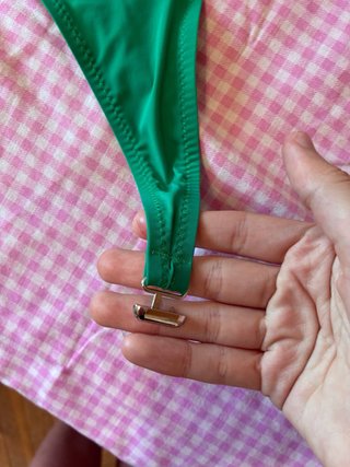 Parte de arriba bikini verde