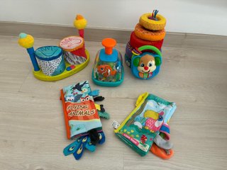 Lote Juguetes Bebé Lamaze + Fisher-Price