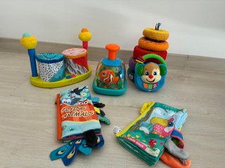 Lote Juguetes Bebé Lamaze + Fisher-Price