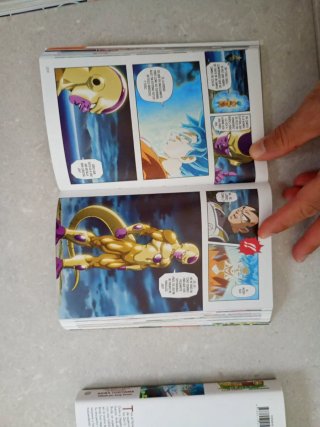 Dragon Ball Z y Dragon Ball Super. 3 cómics color