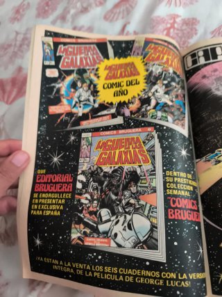 La guerra de las galaxias comics bruguera