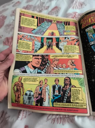 La guerra de las galaxias comics bruguera