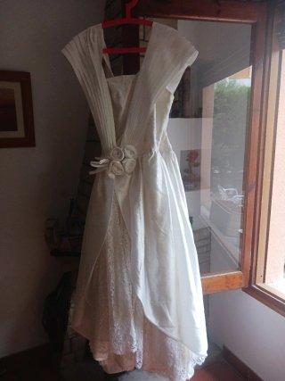 Vestido de Novia Talla 42 Blanco