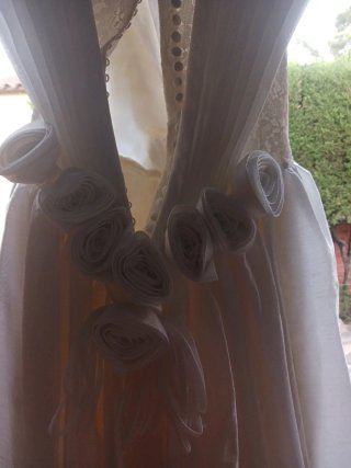 Vestido de Novia Talla 42 Blanco