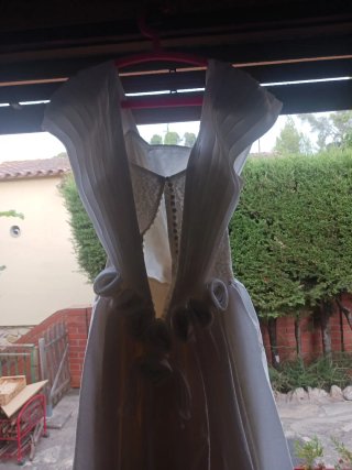 Vestido de Novia Talla 42 Blanco