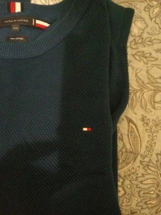 Jersey punto Tommy Hilfiger Azul Talla 3XL