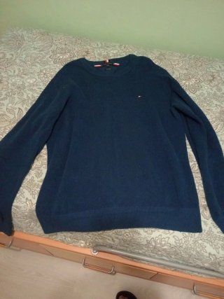 Jersey punto Tommy Hilfiger Azul Talla 3XL