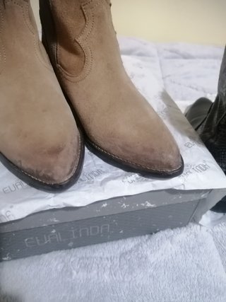 Botas piel 15€ + regalo