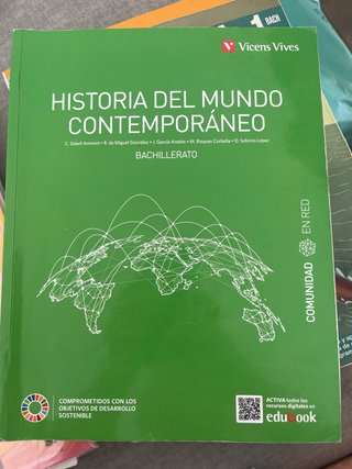 Historia del mundo contemporáneo 1 Bachillerato