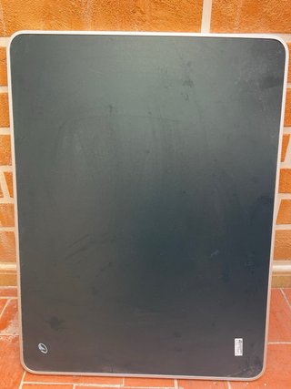 Mesa Plegable Negra y Plateada