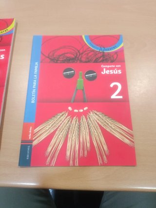 Comparte con jesús - libro del niño y boletín p...