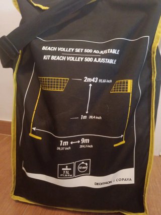Kit Voleibol Playa Ajustable Decathlon
