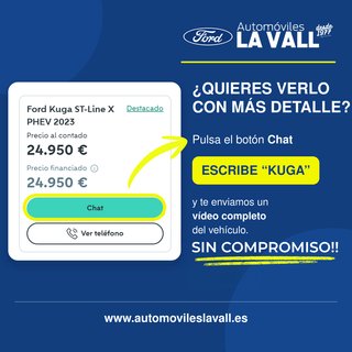 Ford Kuga ST-Line X PHEV versión BLACK PERFORMANCE