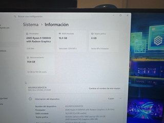 ASUS ROG STRIX RTX 3060 Ryzen 9