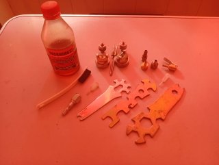 Compresor de pintura negro