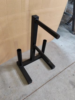 Soporte para discos y barras de pesas