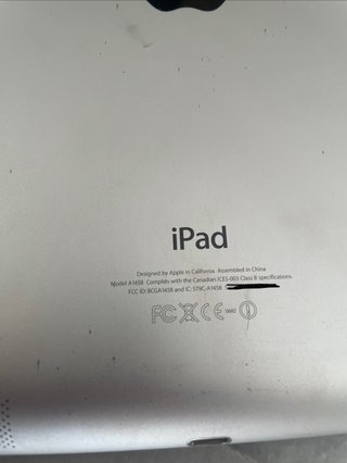 Apple iPad con caja