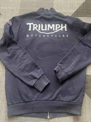 Sudadera Triumph con cremallera