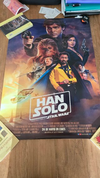 Póster Han Solo: Una Historia de Star Wars