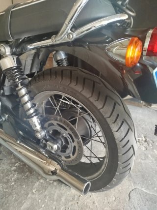 Moto Triumph boneville t120 Black