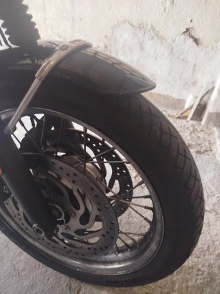 Moto Triumph boneville t120 Black