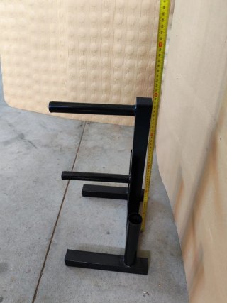 Soporte para discos de pesas y mancuernas