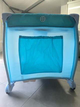 Cuna de viaje Asalvo azul