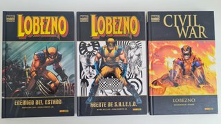 Lote Marvel Spiderman-Lobezno-Mutantes (9 cómics)