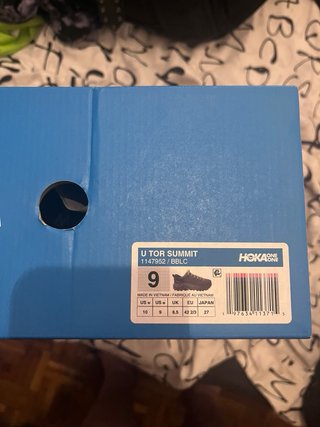 Zapatillas Hoka Tor Summit Negras