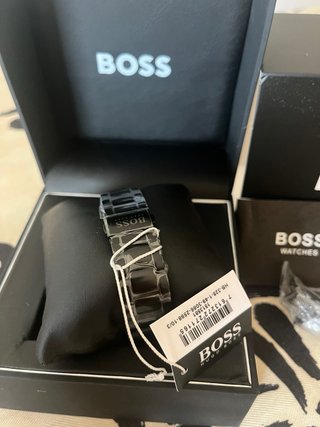Oferta! Reloj Hugo Boss Negro Original Caja Nuevo