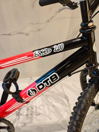 Bici Infantil DTB SPEED 200 Roja/Negra