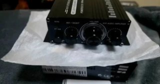 Mini Amplificador AK160BT Bluetooth 400W + Fuente