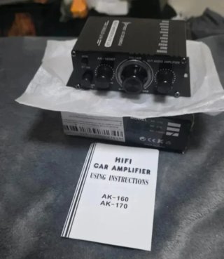 Mini Amplificador AK160BT Bluetooth 400W + Fuente