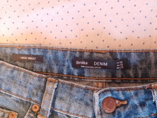 Pantaloncini in jeans