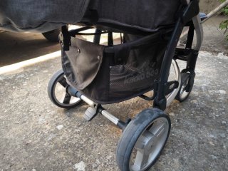 Carrito bebé con maxicosi y bolsa