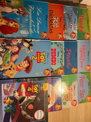 Lote libros Disney