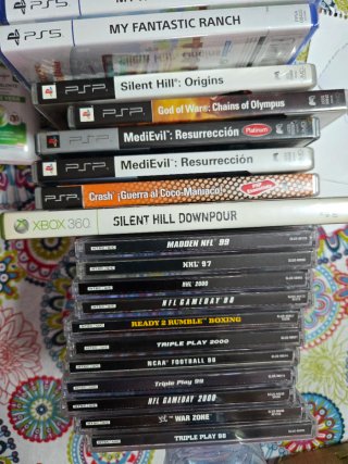 Lote 205 juegos varias consolas