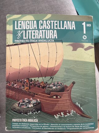 Lengua castellana y literatura, 1 BACH.