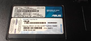 Portátil Asus N53S Negro/Plateado