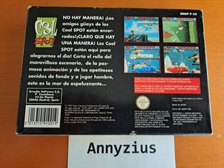 Cool Spot Super Nintendo SNES PAL ESP