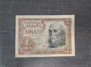 Billete 1 Peseta Banco de España 1953