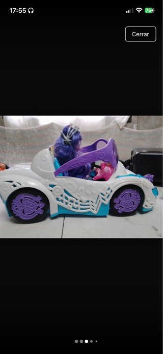 Muñeca Equestria Girl con Coche My Little Pony