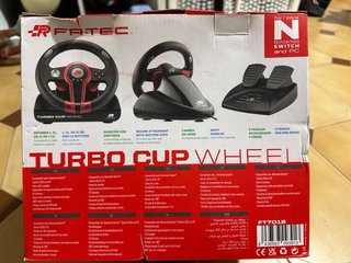 Volante FR-Tec Turbo Cup con Pedales