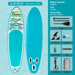 Tabla Paddle Surf Ocean NUEVA 335x83x15cm