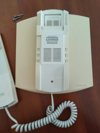 Telefonillo Intercomunicador Blanco