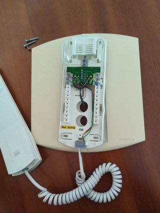 Telefonillo Intercomunicador Blanco