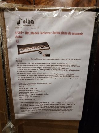 Piano Medeli SP201 Seminuevo