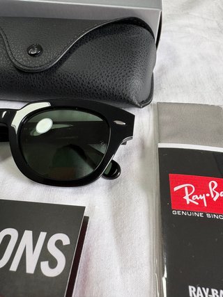 Gafas de Sol Ray-Ban State Street Black/G15 Green