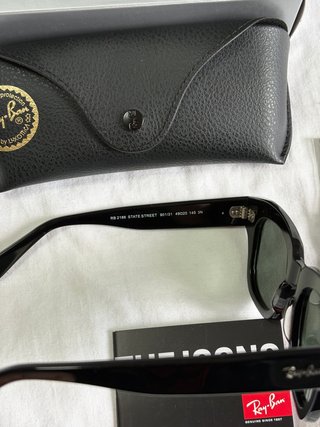 Gafas de Sol Ray-Ban State Street Black/G15 Green