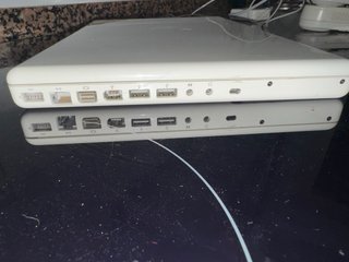 Apple MacBook A1181 Plata/Blanco